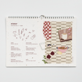 Cyclisch Eten & Leven Kalender - Eitjes & Zaadjes