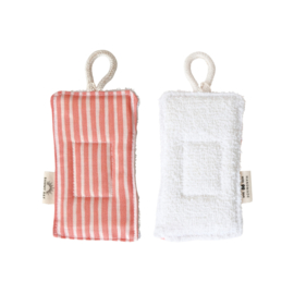 Zero Waste Sponsje Roze Streep  - Sammy Ray
