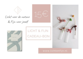 Licht & Fijn Cadeau-Bon € 15,00