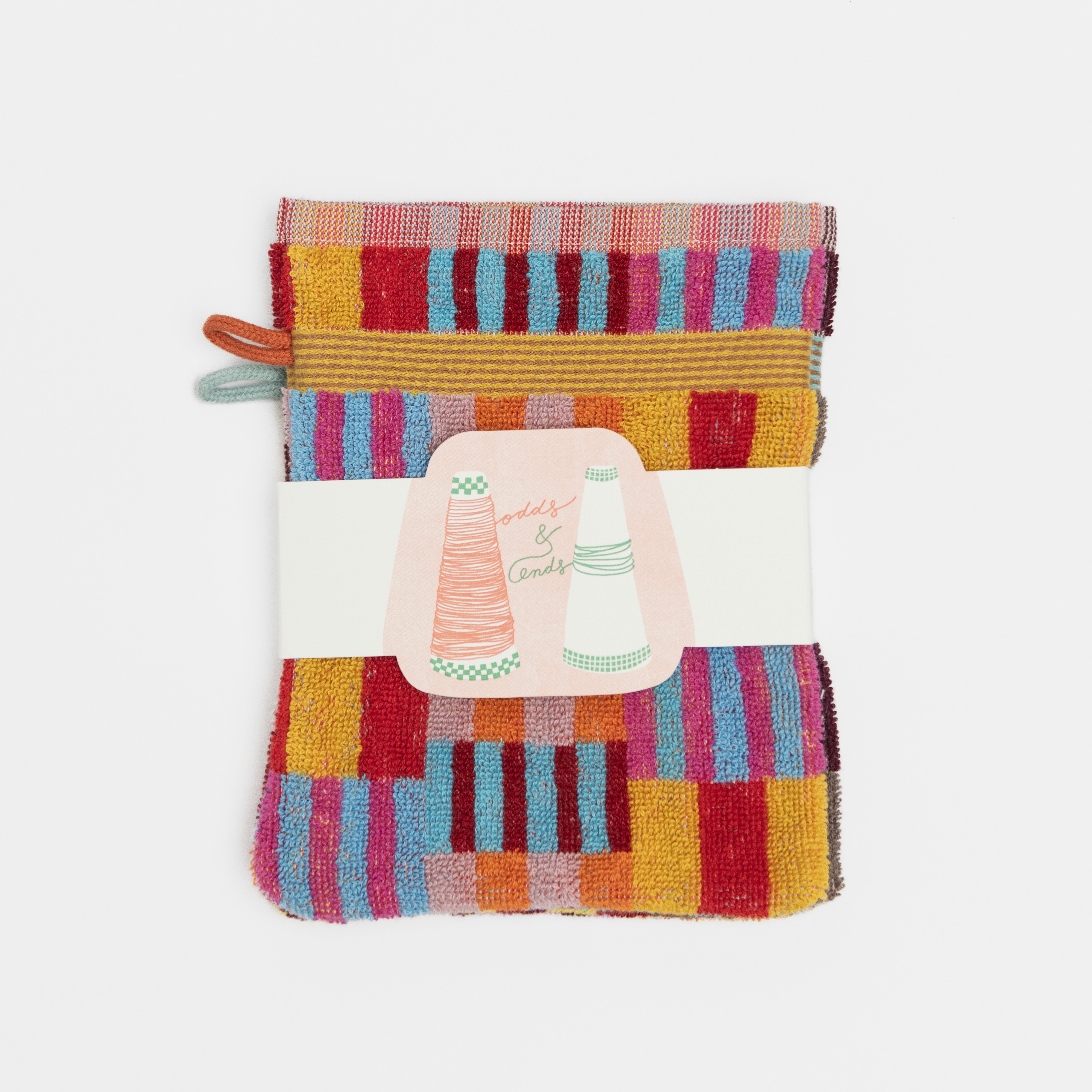 Odds & Ends Washandjes Duo #47 Tulip Quilt  - Foekje Fleur