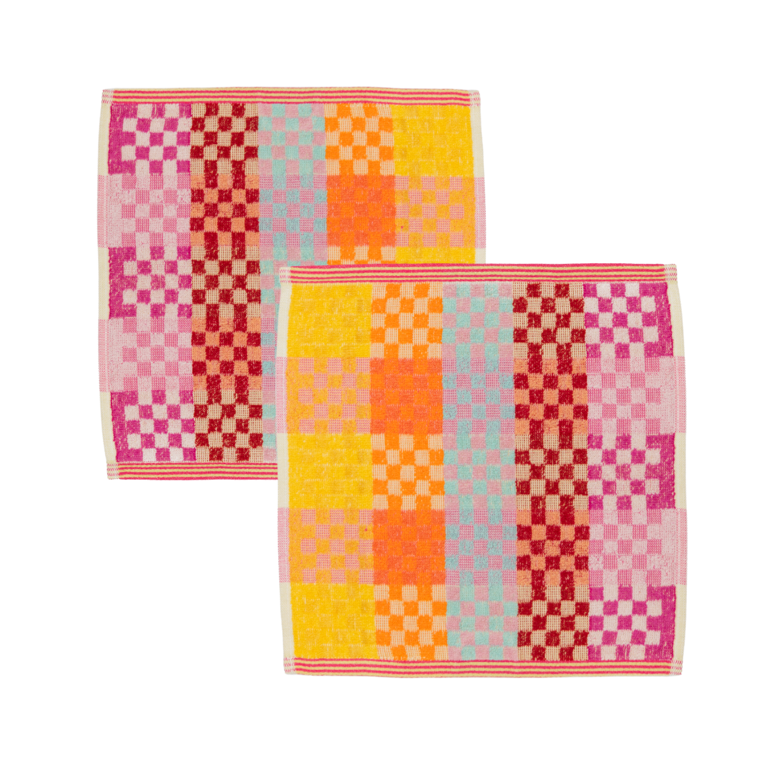 Odds & Ends Checkered Check Multi Cloths #55 - Foekje Fleur