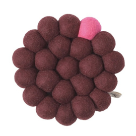 Onderzetter Bold Bordeaux - Aveva Design