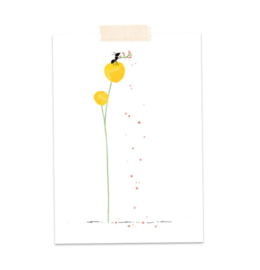 Postkaart Confetti Mier - A Tiny Cheer