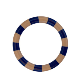Armband Stripe Cobalt/Clay - Bybjor
