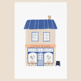 A4 Poster Koffiebar - Studio Kuukeluus
