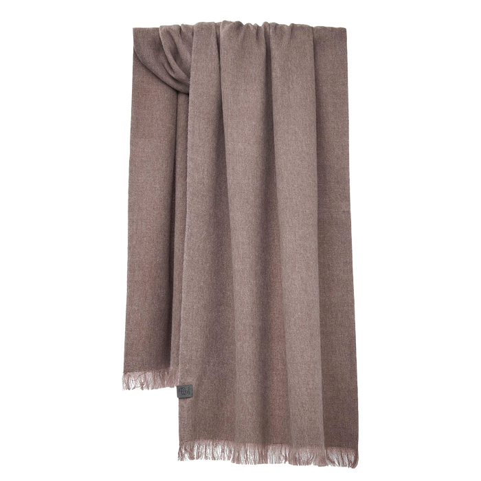 Shawl Brushed Solid Desert Taupe - Bufandy