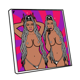 Canvas - Clermont Twins