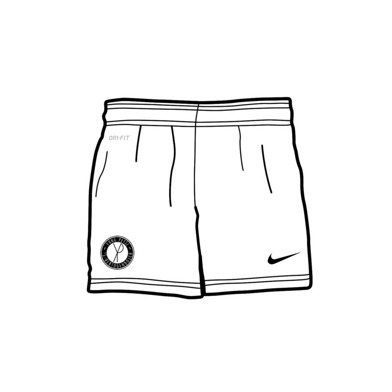 Yung Petsi x Nike x Stranger - Home Shorts (Classic Logo)