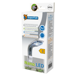 Superfish Nano Led - Wit/Zwart