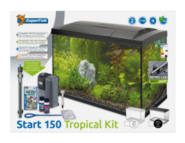 Superfish START 150 Tropical Kit Zwart/Wit