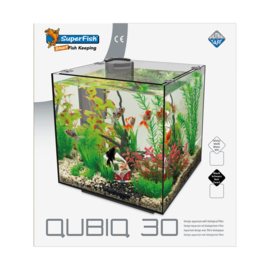 Superfish QubiQ 30 Aquarium Zwart/Wit