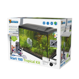 Superfish START 100 Tropical Kit Zwart/Wit