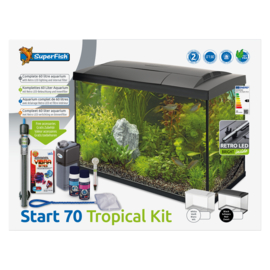 Superfish START 70 Tropical Kit Zwart/Wit