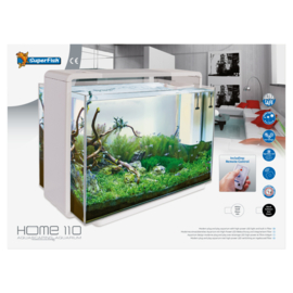 Superfish HOME 110 Aquarium Zwart/Wit