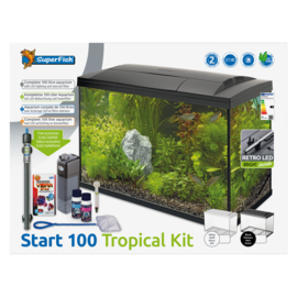 Superfish START 100 Tropical Kit Zwart/Wit