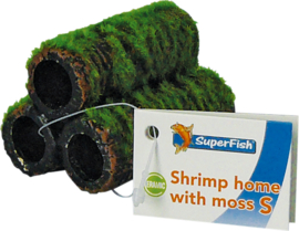Superfish Shrimp House With Moss - S
