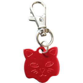 Aluminium tag kattenhoofd