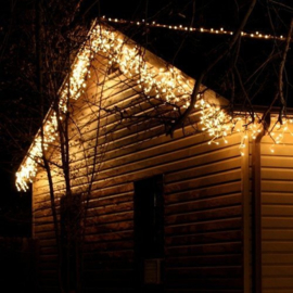 Kerstverlichting IJspegel 3 meter warmwit koppelbaar