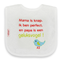 Slab  Mama is knap, ik ben perfect en papa is een geluksvogel