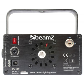 Beamz RGB laser 600mW met afstandbediening