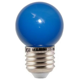 10 stuks LED lamp blauw