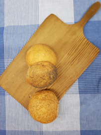 Spelt bollen (6 stuks) (vegan)