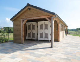 Buitenbed theater deuren