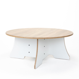 Peutertafel rond  Ø 100 cm (model legotafel zonder bak)