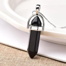 Obsidiaan ketting