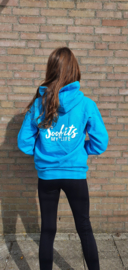 SOOF'IT BUDGET hoodie blauw met rits voor kinderen  (JH050K) OP=OP