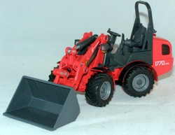 Weidemann 1770 met bak (shovel) Si3059 Schaal 1:32