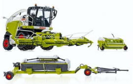 Claas Jaguar 860 with Orbis750 and Pickup + Claas Direct Disc 520