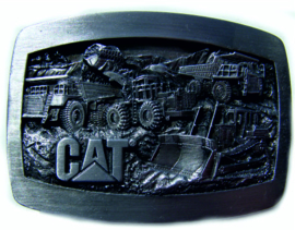 CAT several machines together Belt Buckle NOR950543 (1992).