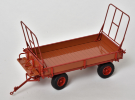 Miedema Agricultural trailer in lacquered wood with Red MMPLM7602