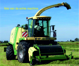 KRONE BIG X 1180 met Maisbek en gras pickup ROS 601666.