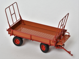 Miedema Agricultural trailer in lacquered wood with Red MMPLM7602