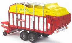 Pottinger Jumbo 6600 Profiline loader wagon Bruder BRU02214 Scale 1:16