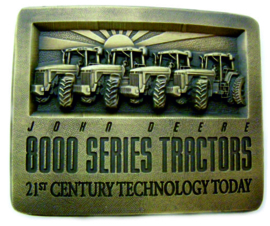 John Deere 8000 series tractors Belt Buckle JD21ST94.