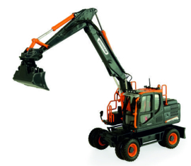 Doosan DX160W mobile crane Black Edition UH8138 1:50