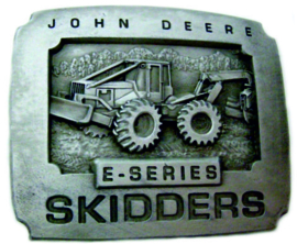 John Deere E Series Skidders Belt Buckle JDESK.