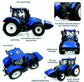 New Holland T6.180 Methane UH6402 Universal Hobbies .2023.