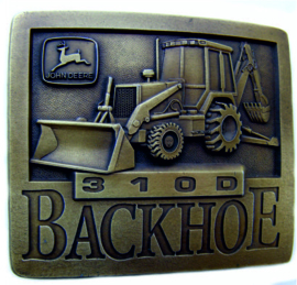 John Deere 310 D BACKHOE Belt Buckle JD310D (1994)