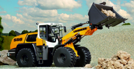 LIEBHERR 556 loader shovel Wi77840 1:32.