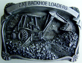 CAT BACKHOE LOADERS Belt Buckle CAT880210