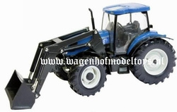 New Holland T6020 met voorlader BR42687  Britains Schaal 1:32