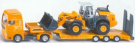 Low loader with liebherr shovel Si1839 Scale 1:87