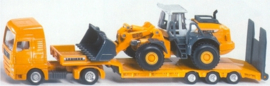 Dieplader met liebherr shovel Si1839 Schaal 1:87