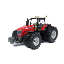 MASSEY FERGUSON 8737 tractor rondom dubbellucht. UH4284 Schaal 1:32