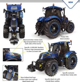 NEW HOLLAND T7.225 - 2 Miljoen Basildon trekkers geproduceerd UH6744.