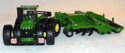 John Deere 9630 met Amazone grondbewerking  Schaal 1:87